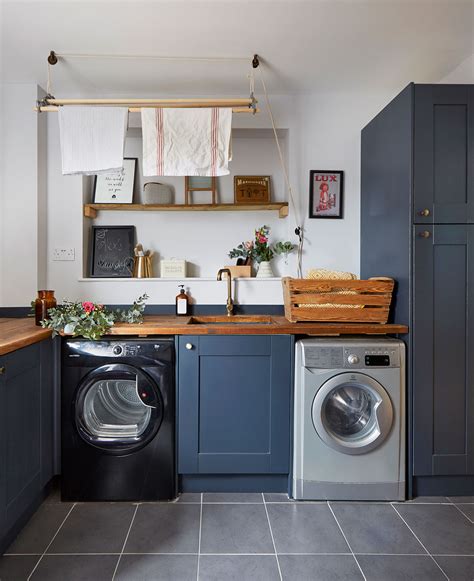 For a small laundry you could expect to pay as low as 2000 for a simple paint revamp and upwards of 20,000 for a complete change. . Laundry by design